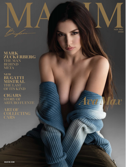 Maxim 马克西姆性感时尚潮流杂志 2022年11&12月刊 pdf-1