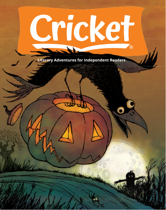 Cricket 蟋蟀王国儿童文学杂志 2022年10月刊 pdf-1