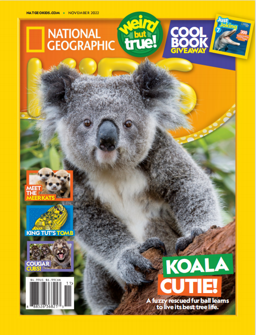 National Geographic KIDS 国家地理儿童版杂志 2022年11月刊 pdf-1