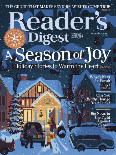 Readers Digest Canada – 加拿大版读者文摘杂志 2022年12月刊 pdf-1