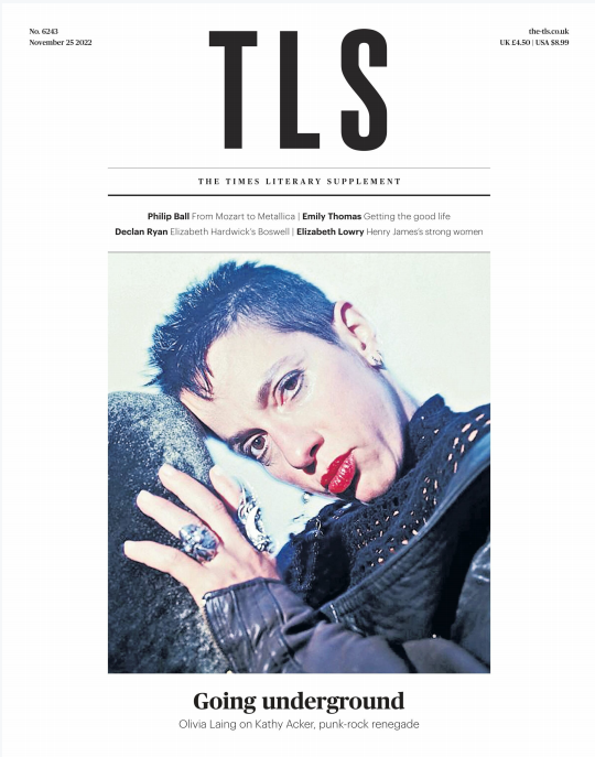 TLS Times Literary Supplement 泰晤士报文学增刊 2022年11月25日刊 pdf-1