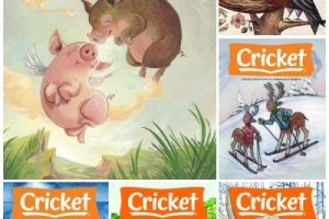 Cricket 蟋蟀王国儿童文学杂志 合集 2022 附18-21 pdf