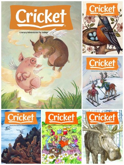 Cricket 蟋蟀王国儿童文学杂志 合集 2022 附18-21 pdf-1