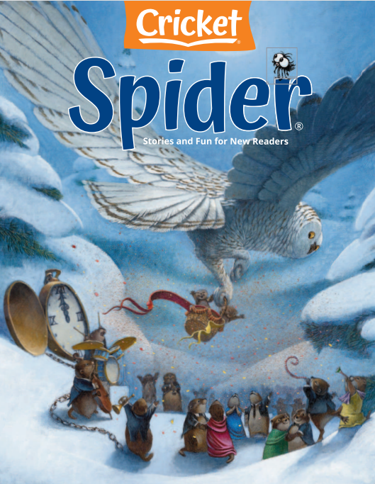 Spider 红蜘蛛儿童杂志 2023年1月刊 pdf-1