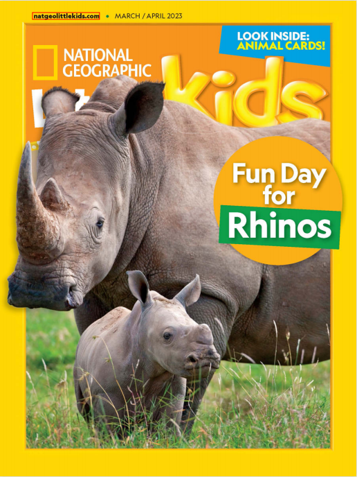 National Geographic Little Kids 国家地理少儿版杂志 2023年3&4月刊 pdf-1