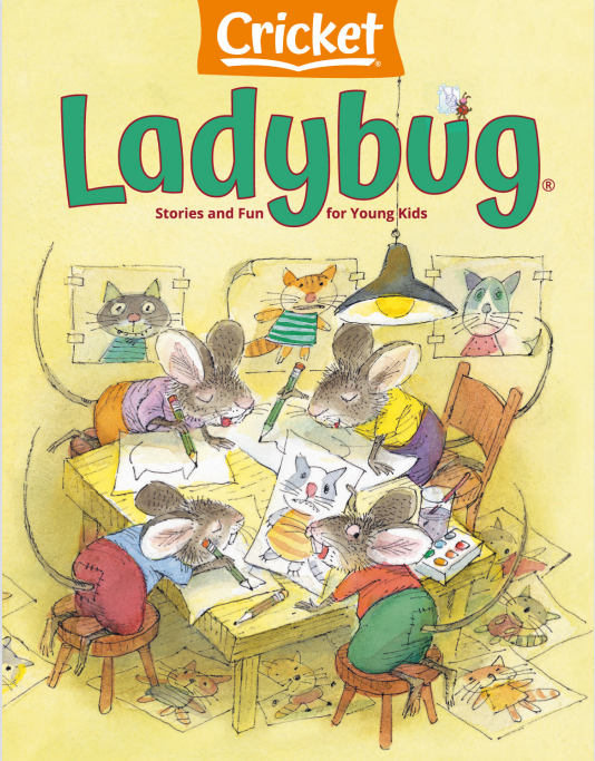 Ladybug 小瓢虫儿童文学杂志 2023年2月刊 pdf-1