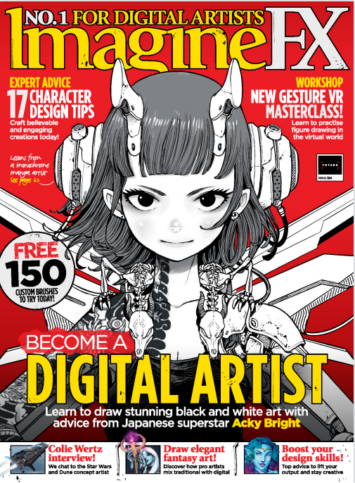 ImagineFX 科幻数码艺术杂志 2023年4月刊 pdf-1