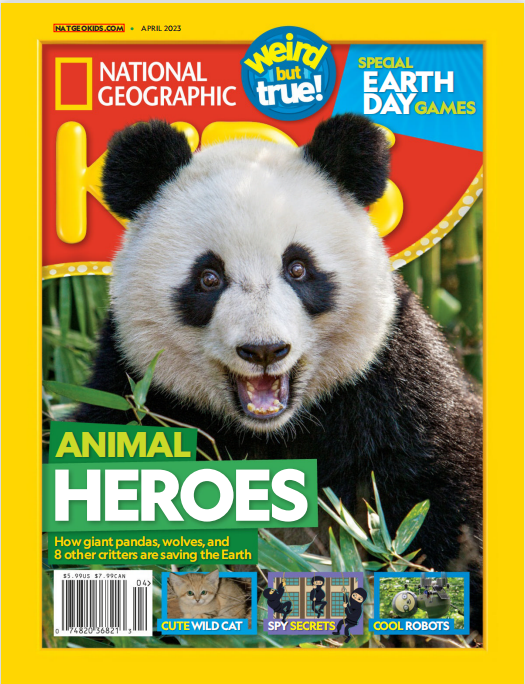 National Geographic KIDS 国家地理儿童版杂志 2023年4月刊 pdf-1