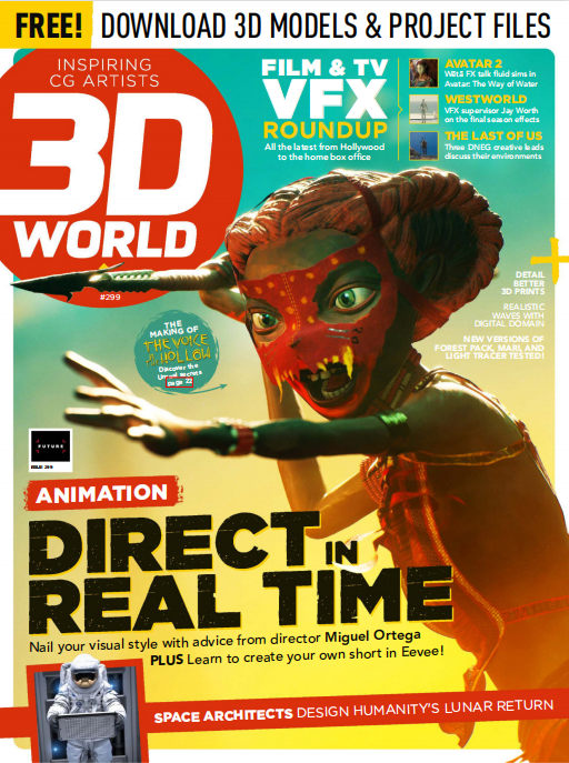 3D World 世界CG艺术杂志 2023年6月刊Issue299 pdf-1