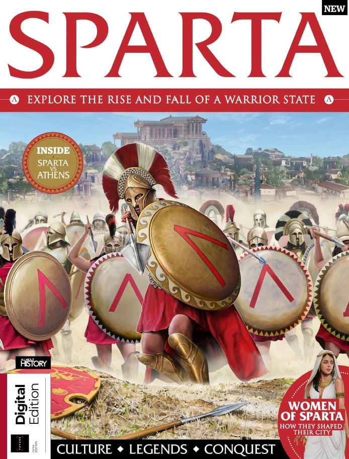 All About History – Book Of Sparta, 5th Edition 2023