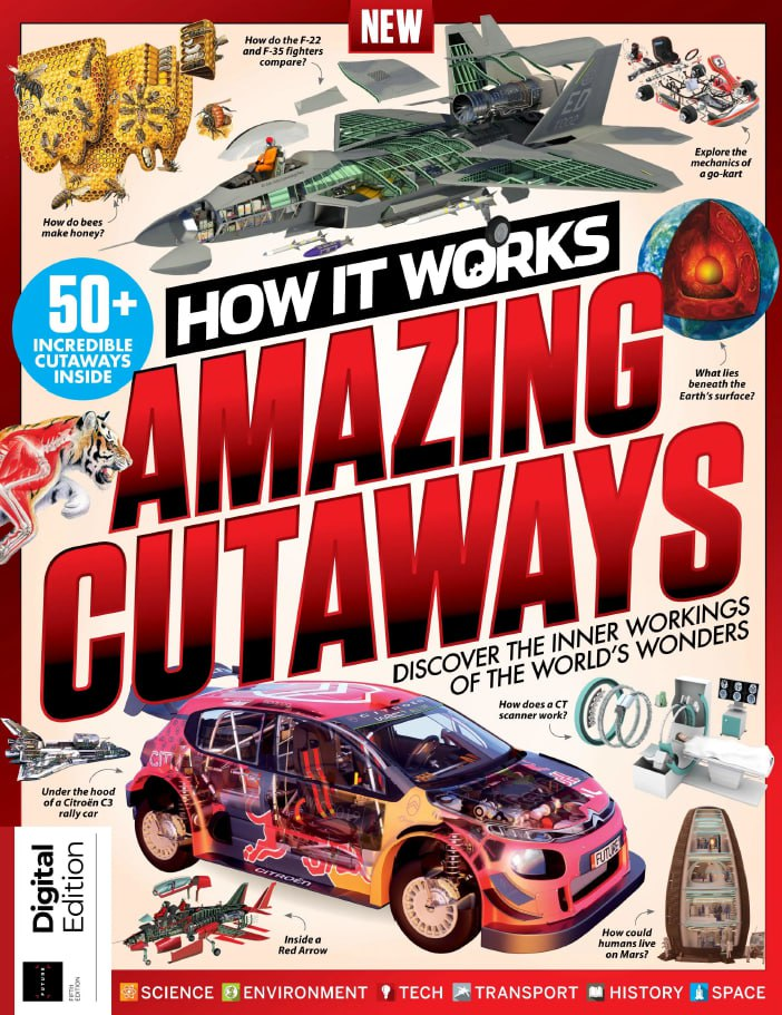 How It Works Amazing Cutaways - 5th Edition 2023-1